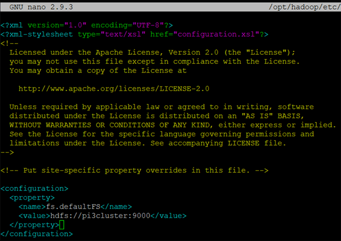 hdfs hadoop javahome config raspberry pi